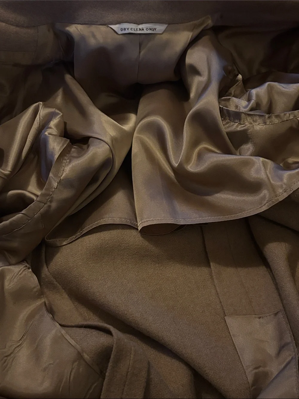 Saks Fifth Avenue Camel Brown Wool Sport Coat